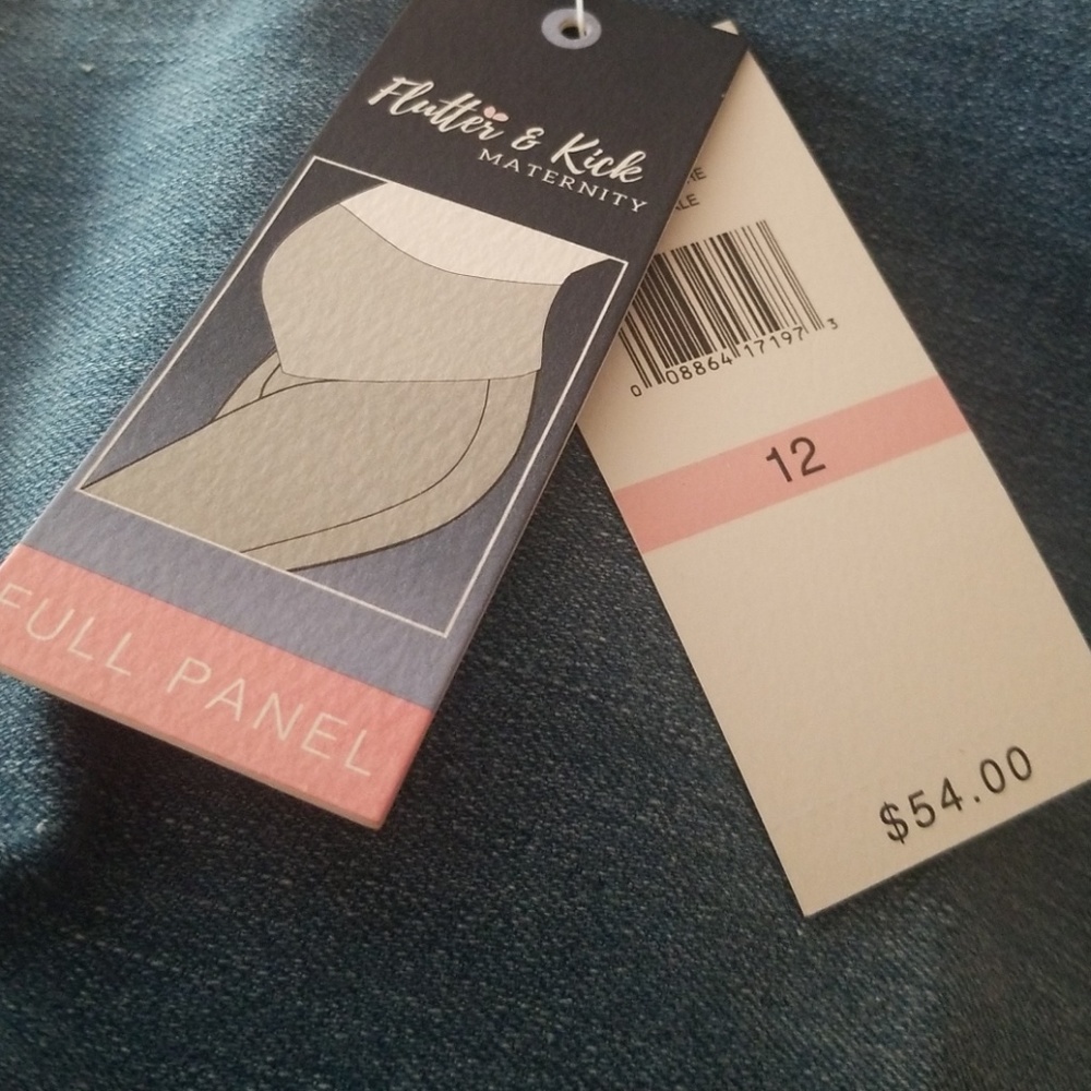 Flutter & Kick Skinny Ankle Maternity Jeans - Picture 3 of 4